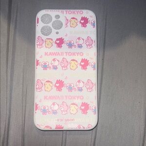 Sanrio Kawaii Tokyo Phone Case - Pink and White
